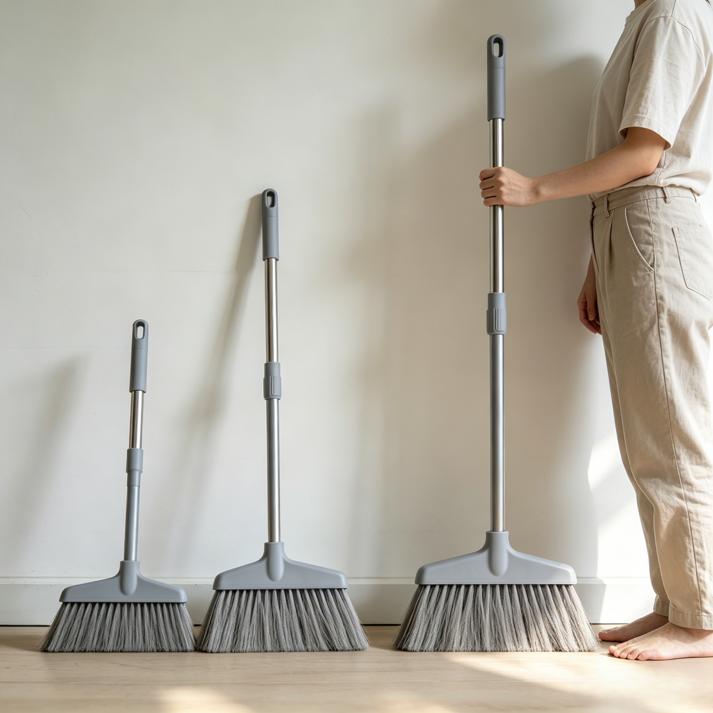 🧹 Long Handle Floor Broom-3 Sizes