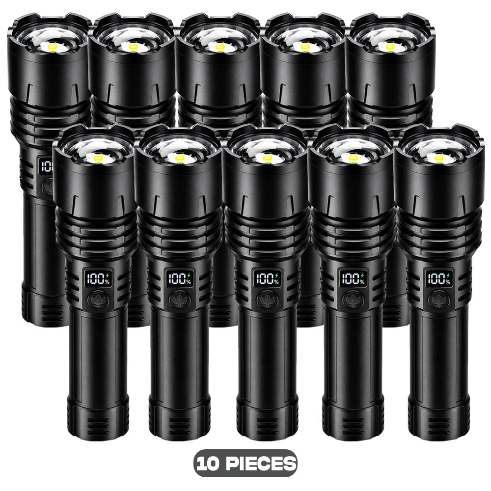 🎁 2026 Billhol® Super Bright Ultimate Tactical Survival Flashlight · 2M+ SOLD · 80X Brightness ·120H RUN TIME · Military COB LED Tech