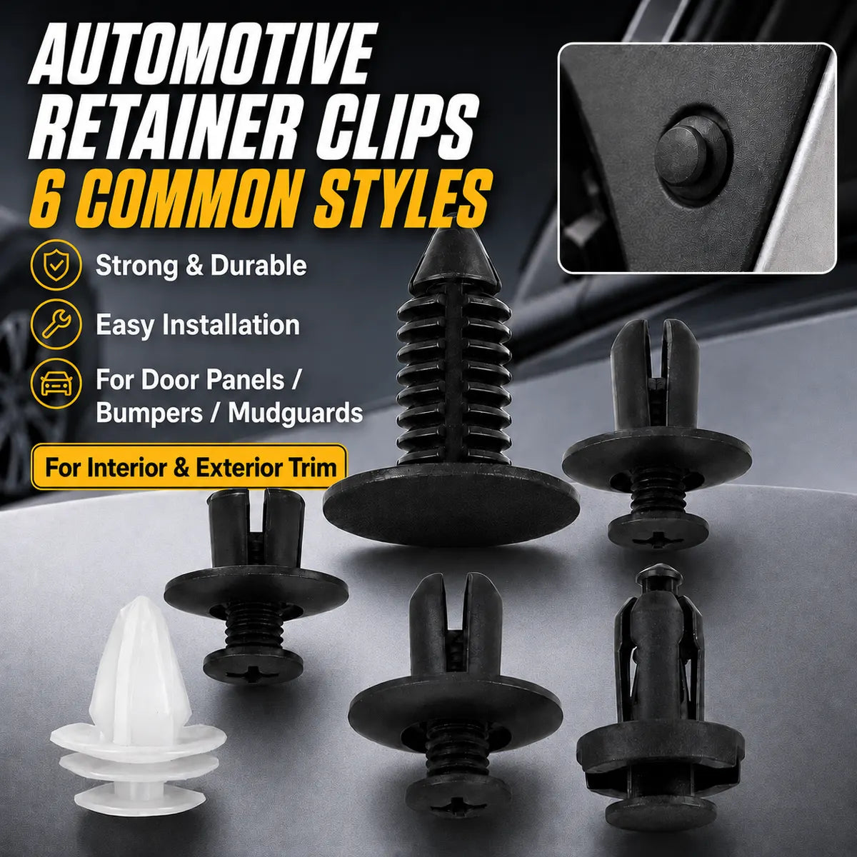 BVJ® Automotive Retainer Clip Assortment Kit
