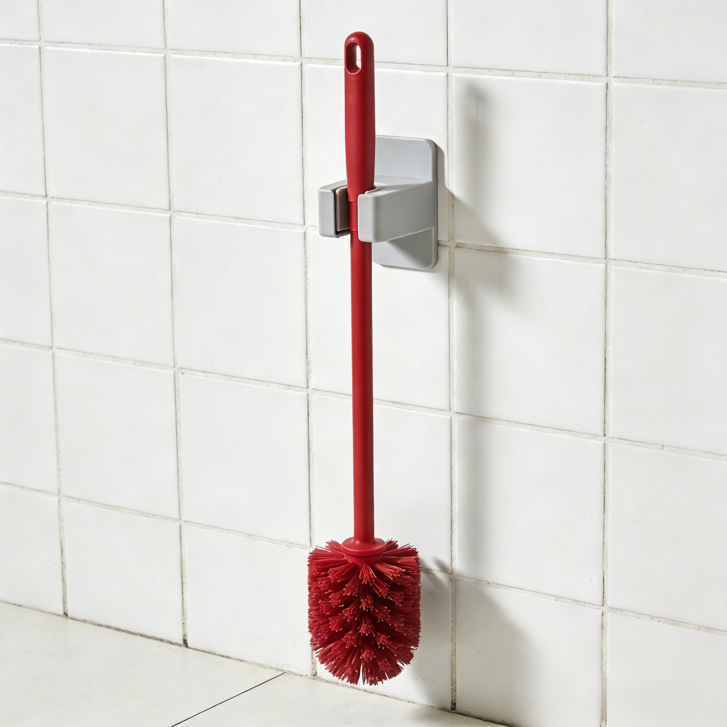 🚽 Wall Mounted Toilet Brush with Holder, 3 Colors Available