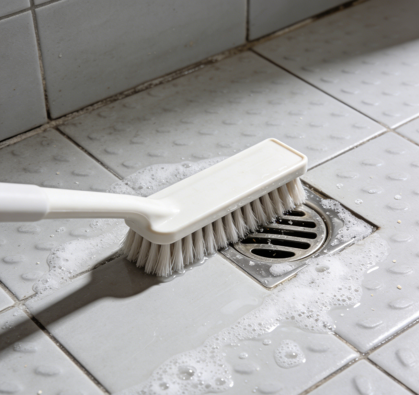 🛁 Long Handle Tile Grout Cleaning Brush