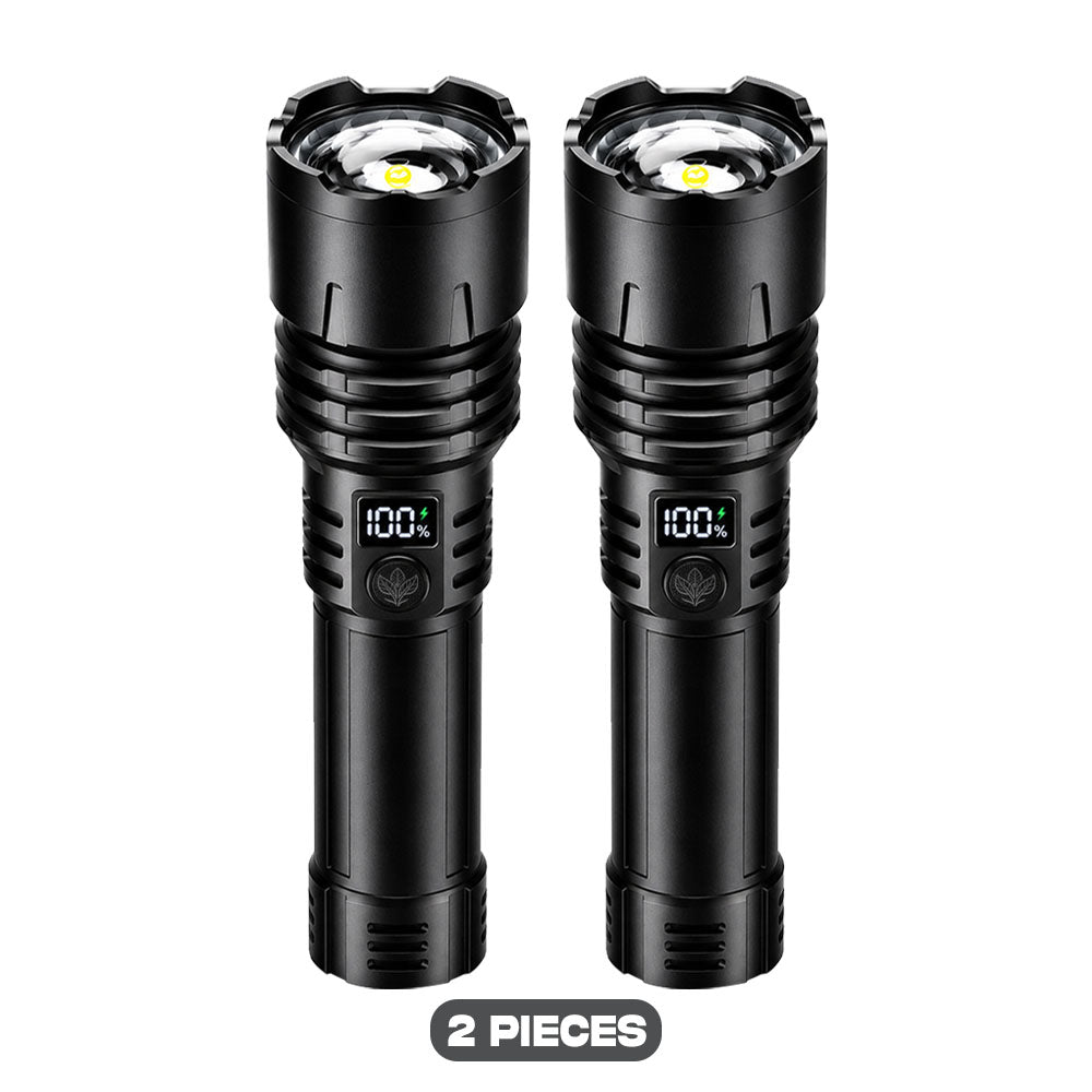 🎁 2026 Billhol® Super Bright Ultimate Tactical Survival Flashlight · 2M+ SOLD · 80X Brightness ·120H RUN TIME · Military COB LED Tech