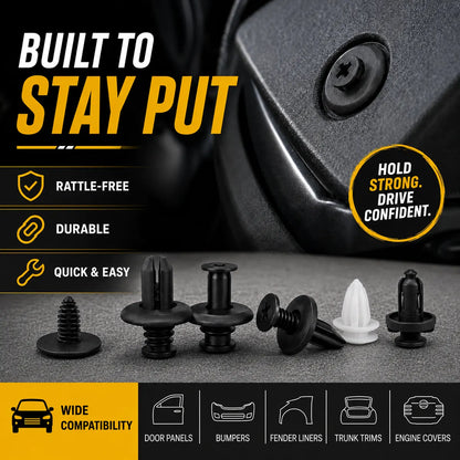 BVJ® Automotive Retainer Clip Assortment Kit