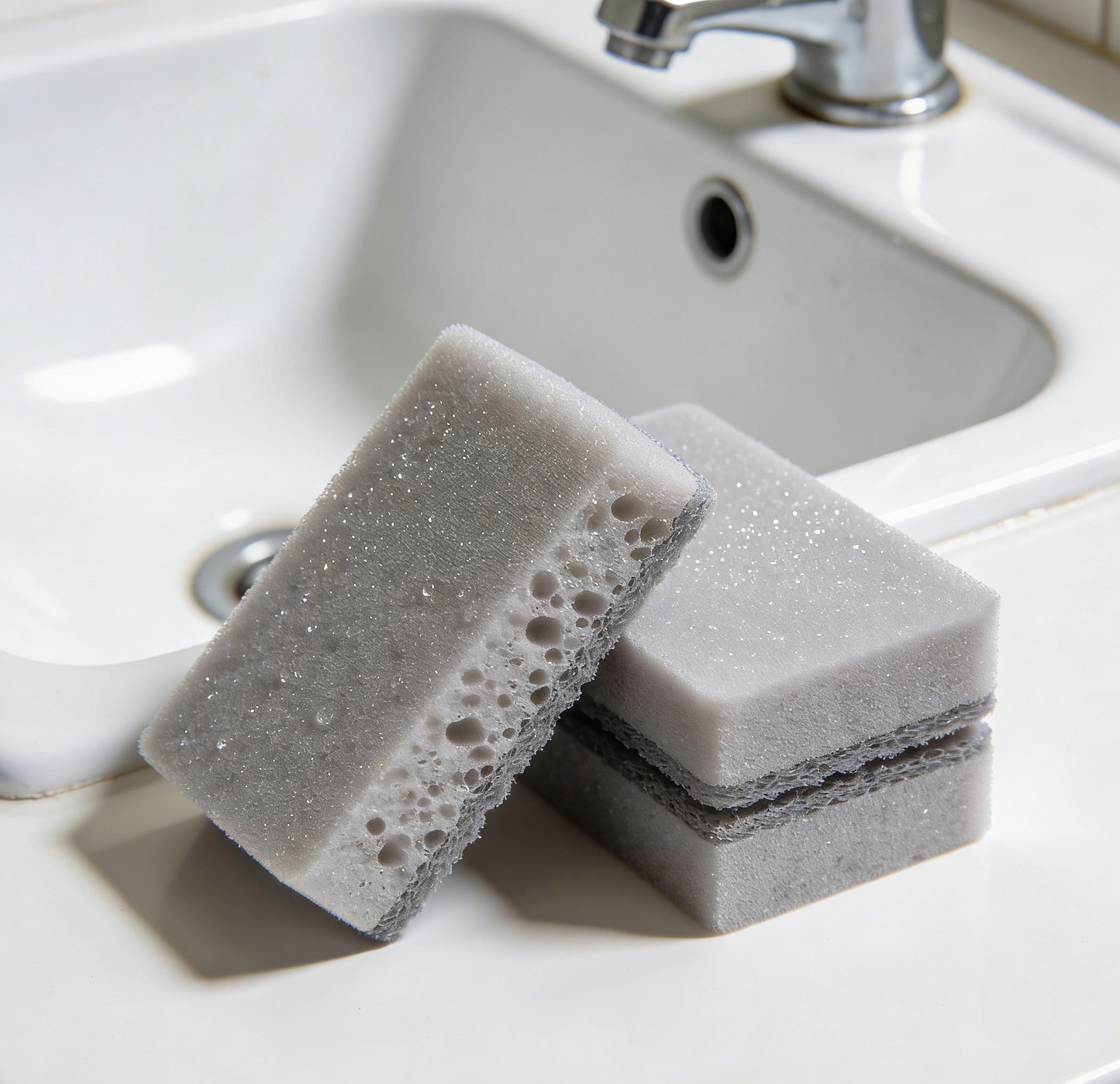 🧽 3 Shapes Dual-Layer Cleaning Sponges