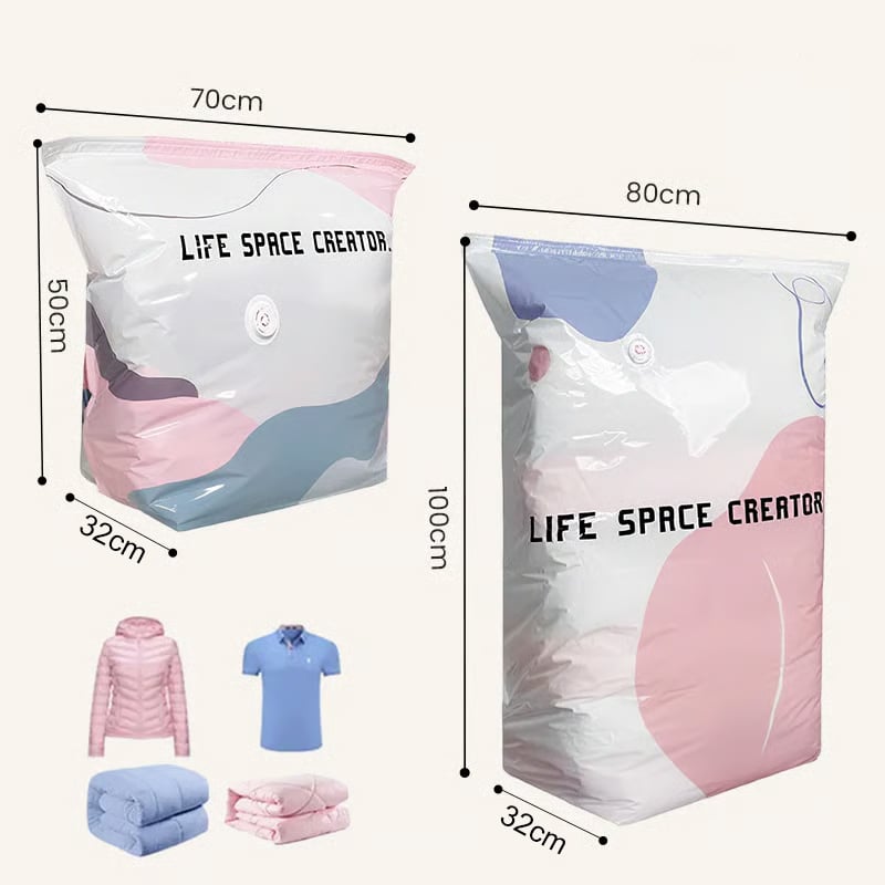 SVOZK® Large-Capacity Vacuum Bags – No Pump Needed! 💕