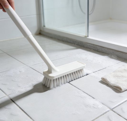 🛁 Long Handle Tile Grout Cleaning Brush