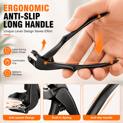 BVJ® Strong Black Nail Clipper