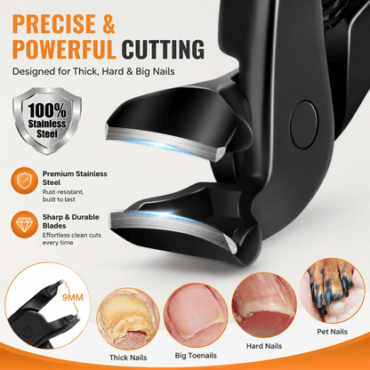 BVJ® Strong Black Nail Clipper