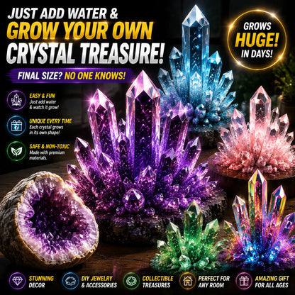 BVJ® Luxury Crystal Atelier – Premium Crystal Growth Powder