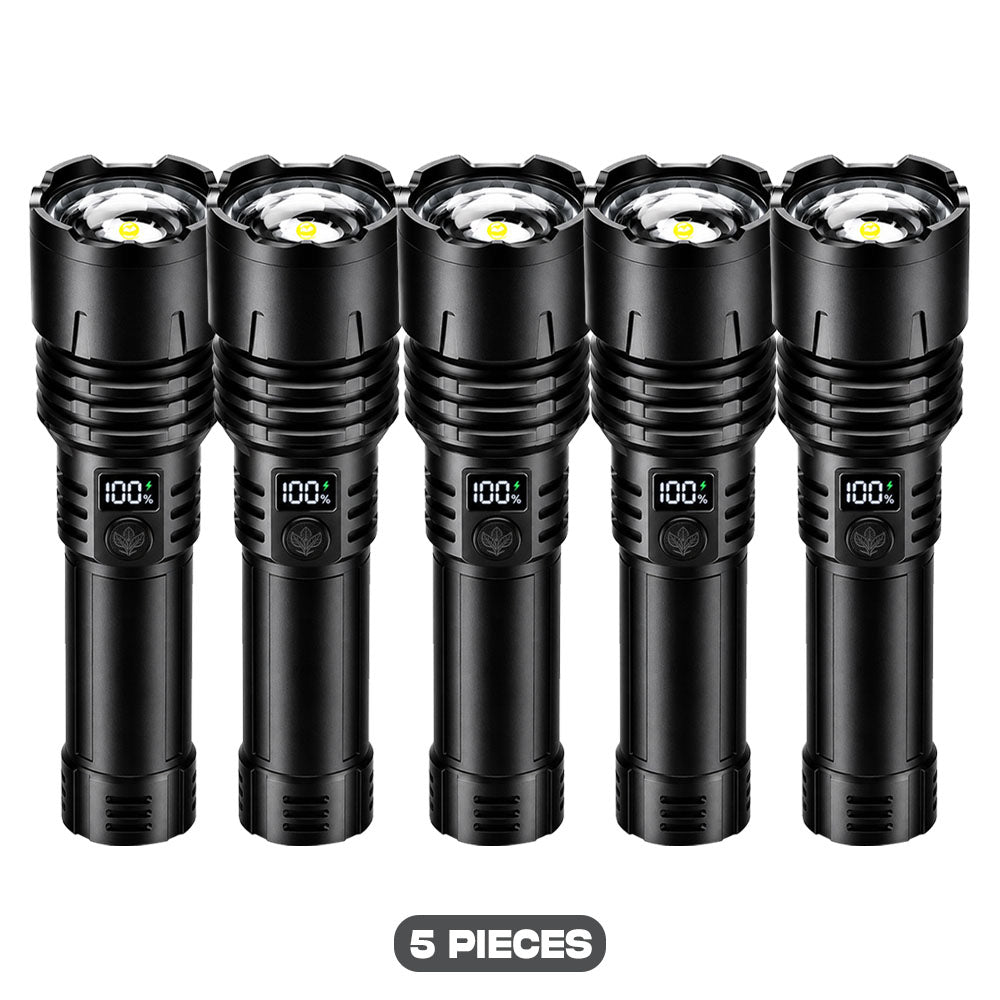 🎁 2026 Billhol® Super Bright Ultimate Tactical Survival Flashlight · 2M+ SOLD · 80X Brightness ·120H RUN TIME · Military COB LED Tech