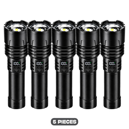 🎁 2026 Billhol® Super Bright Ultimate Tactical Survival Flashlight · 2M+ SOLD · 80X Brightness ·120H RUN TIME · Military COB LED Tech