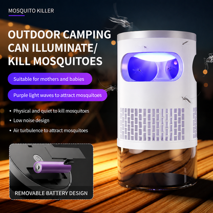 🦟 49% OFF! BVJ® UV Mosquito Killer Lamp – quiet, USB, chemical-free. 50K+ sold! 🔇🌙