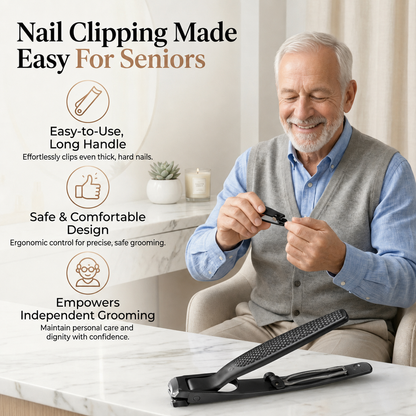BVJ® Strong Black Nail Clipper