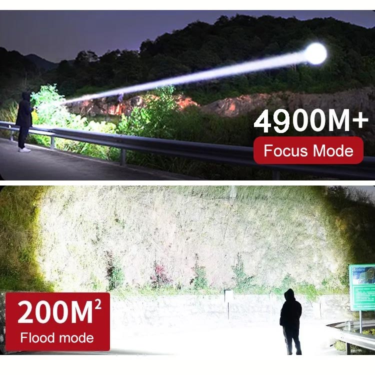 🔦Billhol® Super Strong Light Zoomable Flashlight