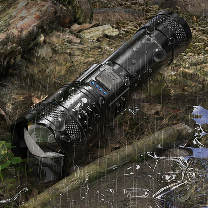 🔦Billhol® Super Strong Light Zoomable Flashlight