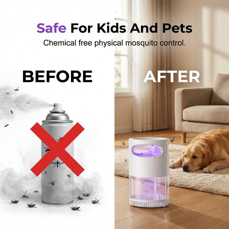 🦟 49% OFF! BVJ® UV Mosquito Killer Lamp – quiet, USB, chemical-free. 50K+ sold! 🔇🌙