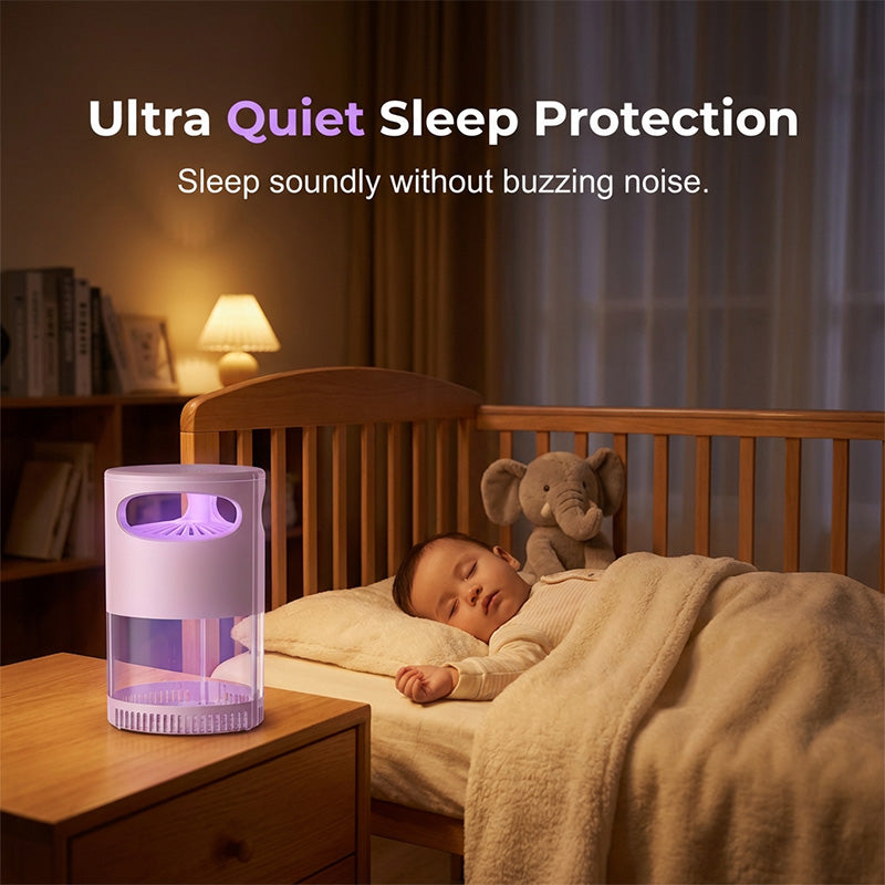 🦟 49% OFF! BVJ® UV Mosquito Killer Lamp – quiet, USB, chemical-free. 50K+ sold! 🔇🌙