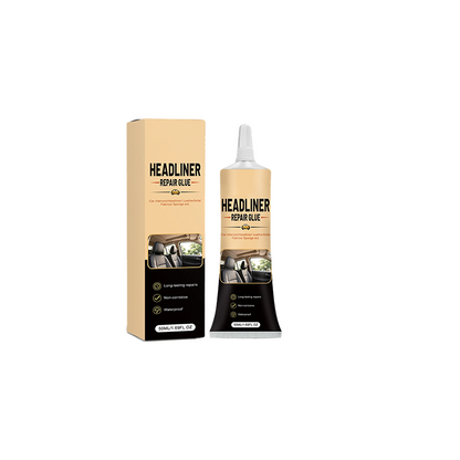 🎉49K+ Sold 🚗 BVJ®  Waterproof Car Headliner Repair Glue, High Strength Adhesive for Sagging Car Ceiling & Interior