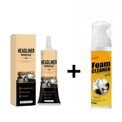 🎉49K+ Sold 🚗 BVJ®  Waterproof Car Headliner Repair Glue, High Strength Adhesive for Sagging Car Ceiling & Interior